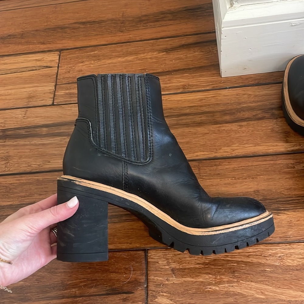 Women's Dolce Vita Caster H20 Waterproof Booties in Onyx